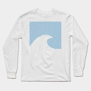 Wavy Wave Long Sleeve T-Shirt